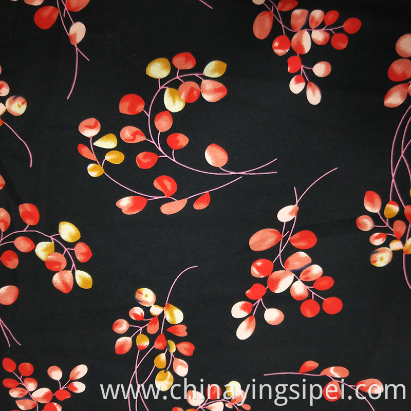 Custom 4-Way Stretch woven Printed Mesh Fabric 97%Polyester 3%Spandex Breathable Fabric For Dress